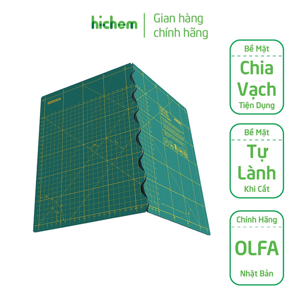 Tấm lót cắt Nhật Bản OLFA bằng nhựa FCM-A3 Gấp