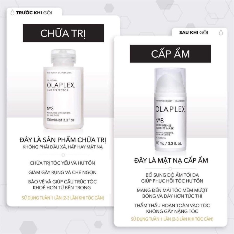 [BILL US] Set dưỡng tóc OLAPLEX SEPHORA