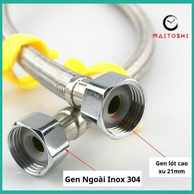 Dây cấp nước nóng lạnh inox SUS 304