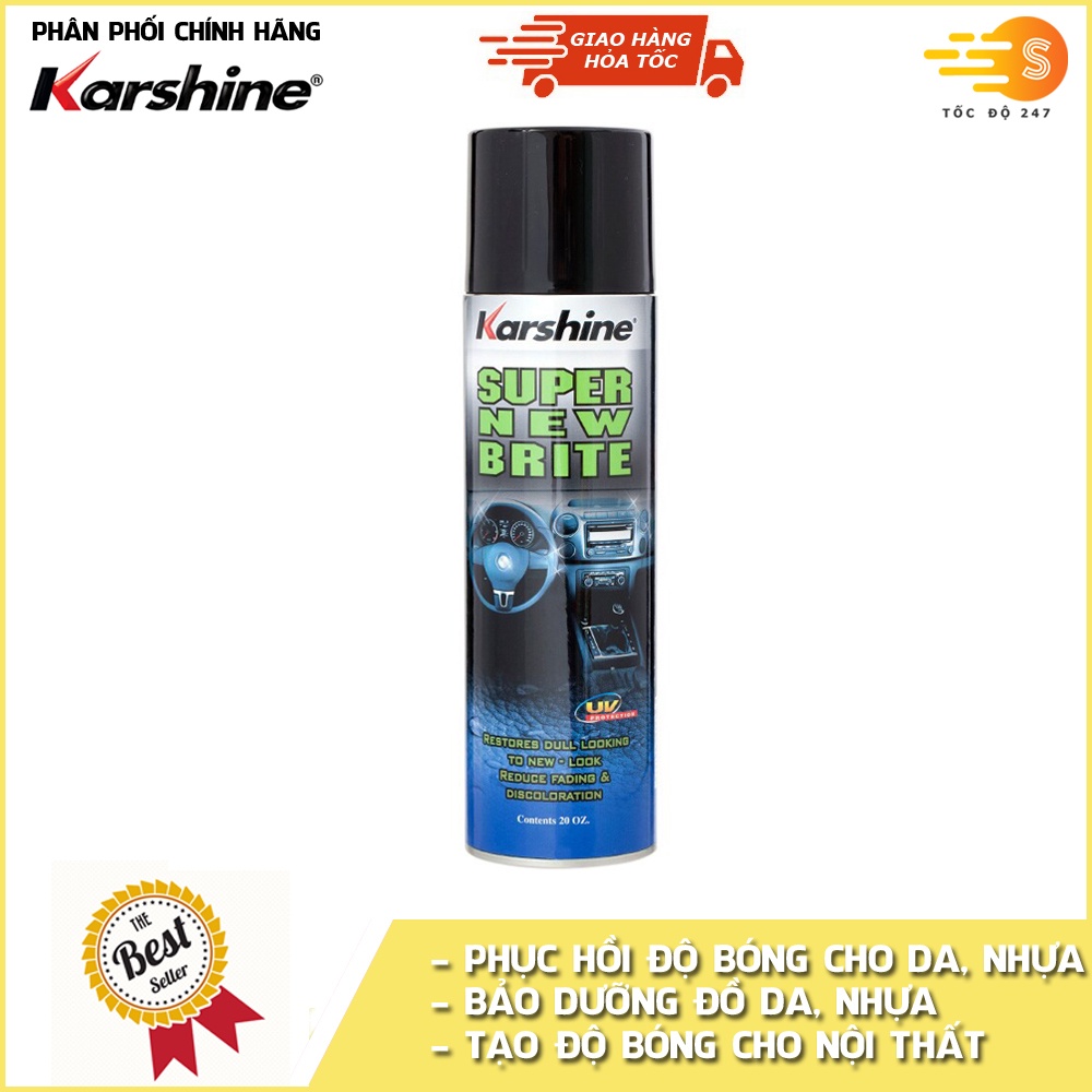 Dung dịch phục hồi và tăng độ bóng cho da, nhựa Karshine KA-SNB600