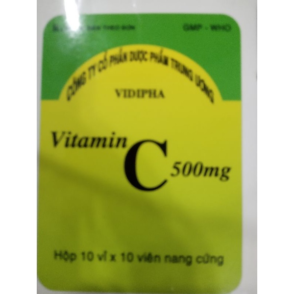 Vitamin C hộp 100 viên