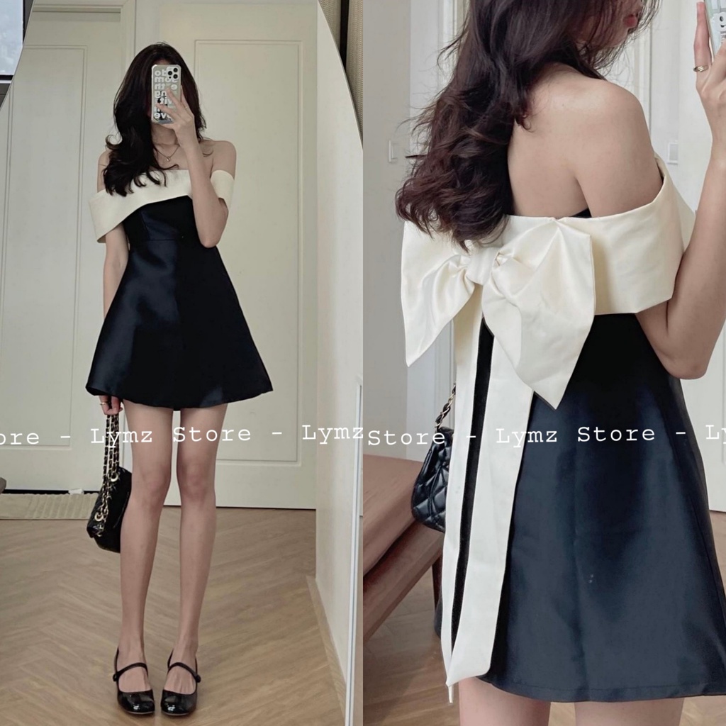VÁY TRỄ VAI NƠ LƯNG CHẤT TAFTA CÓ SẴN ĐỆM NGỰC - LymzStore