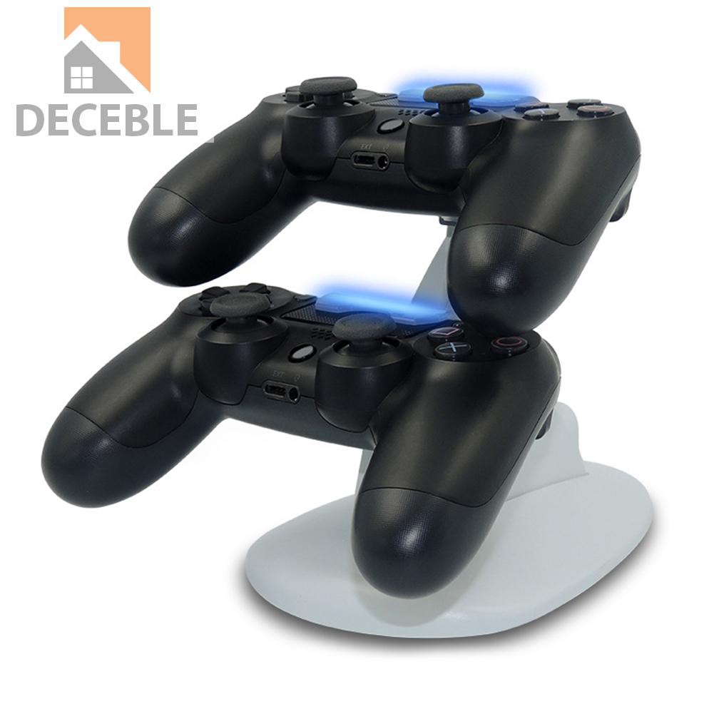 Đế Sạc Đôi Không Dây Cho Tay Cầm Chơi Game Sony Ps4 / Ps4 Slim