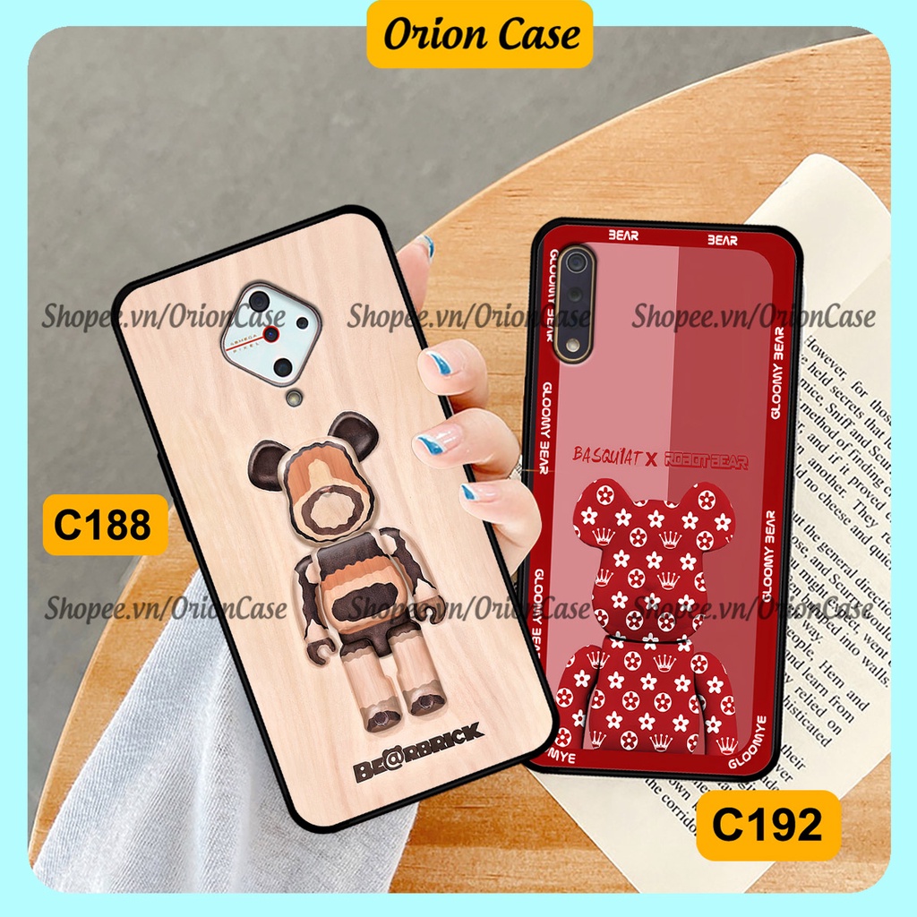 Ốp lưng Vivo S1 / S1 Pro in hình bearbrick 3D thời trang, cá tính. ốp chống sốc, bền đẹp