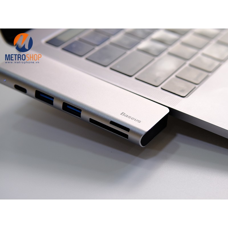 Hub Type-C mở rộng kết nối Macbook và Laptop Baseus | BigBuy360 - bigbuy360.vn