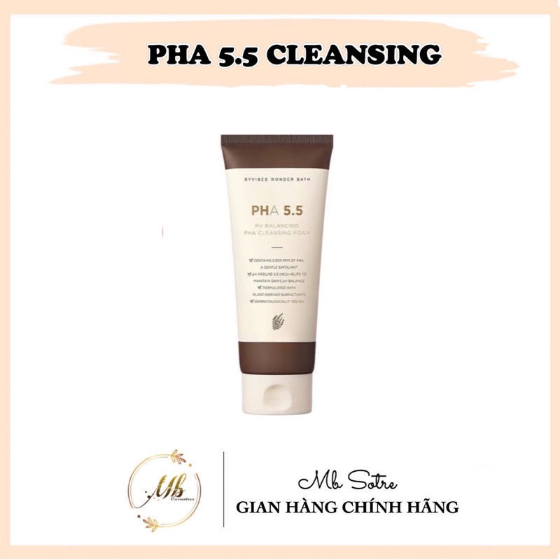 SỮA RỬA MẶT PHA 5.5 BYVIBES WONDER