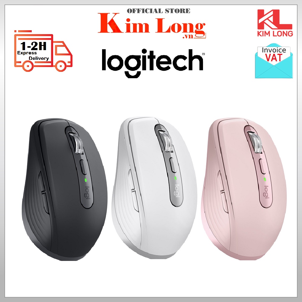 Chuột Không Dây Logitech MX Anywhere 3 - Anywhere 3 For MAC - Bảo hành chính hãng 12 Tháng