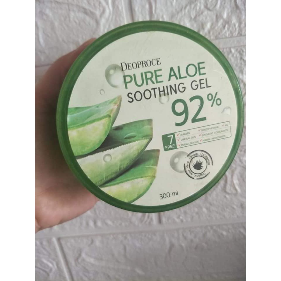 GEL NHA ĐAM ALOE VERA 92% SMOOTHY GEL ĐA NĂNG