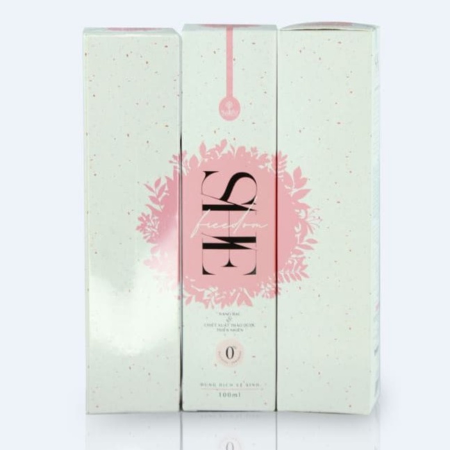 [CHÍNH HÃNG SOLIFE] DUNG DỊCH VỆ SINH PHỤ NỮ CAO CẤP SHE FREEDOOM 100ML – DUNG DỊCH VỆ SINH