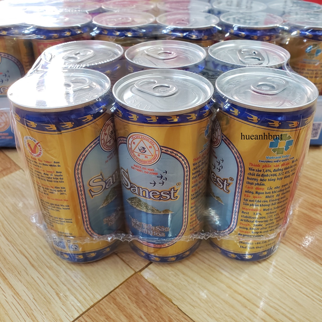Nước yến Sanest Yến sào Khánh Hòa lon 190ml