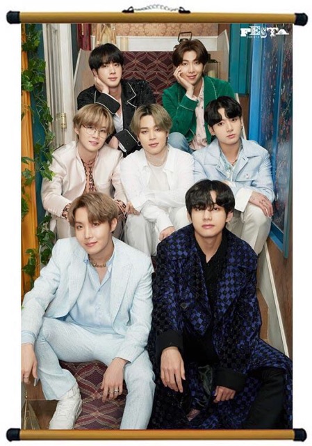 Tranh treo BTS , ảnh kpop BTS , ảnh treo tường BTS