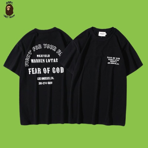 Tee Fear of god x Los angeles , áo Thun FOG x Los angeles, áo phông FOG Bape Việt Nam