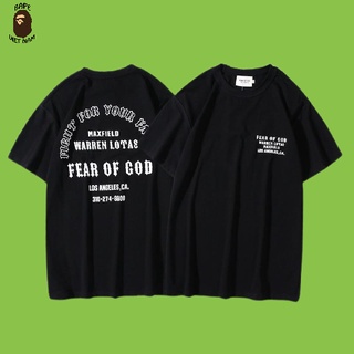 [Ảnh thật + Freeship] Tee Fear of god x Los angeles , áo Thun FOG x Los angeles, áo phông FOG Bape Việt Nam