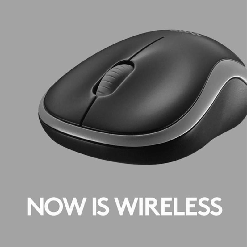 Chuột Không Dây Logitech M185 1000DPI 2.4GHz Cho PC / Laptop