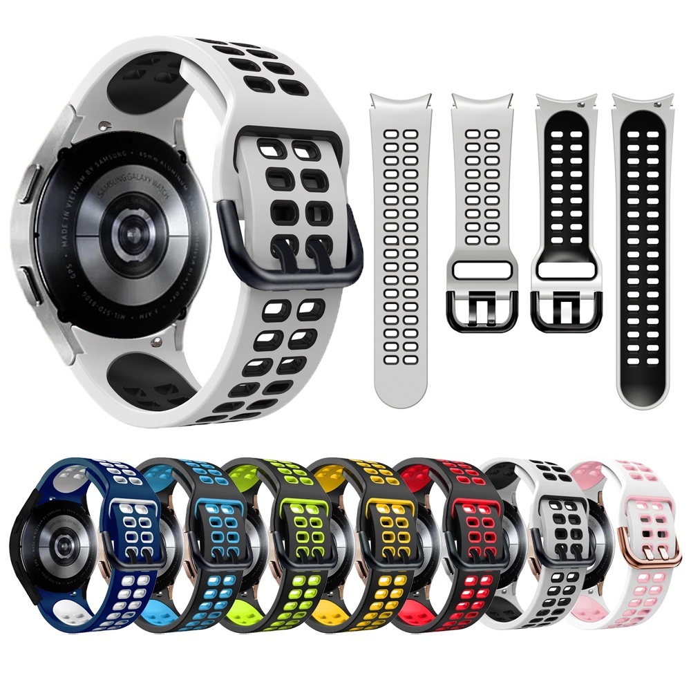 Dây Đeo Thể Thao Bằng Silicone Thân Thiện Với Môi Trường Cho Đồng Hồ Thông Minh Samsung Galaxy Watch 5 Pro 4 Classic 46mm 44mm 40mm