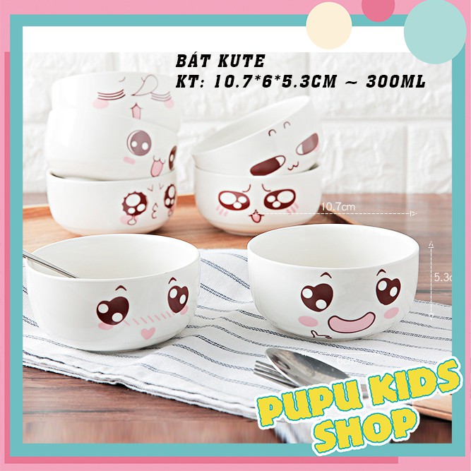 BÁT ĂN DẶM, BÁT GỐM SỨ HÌNH MẶT CƯỜI DỄ THƯƠNG | BigBuy360 - bigbuy360.vn