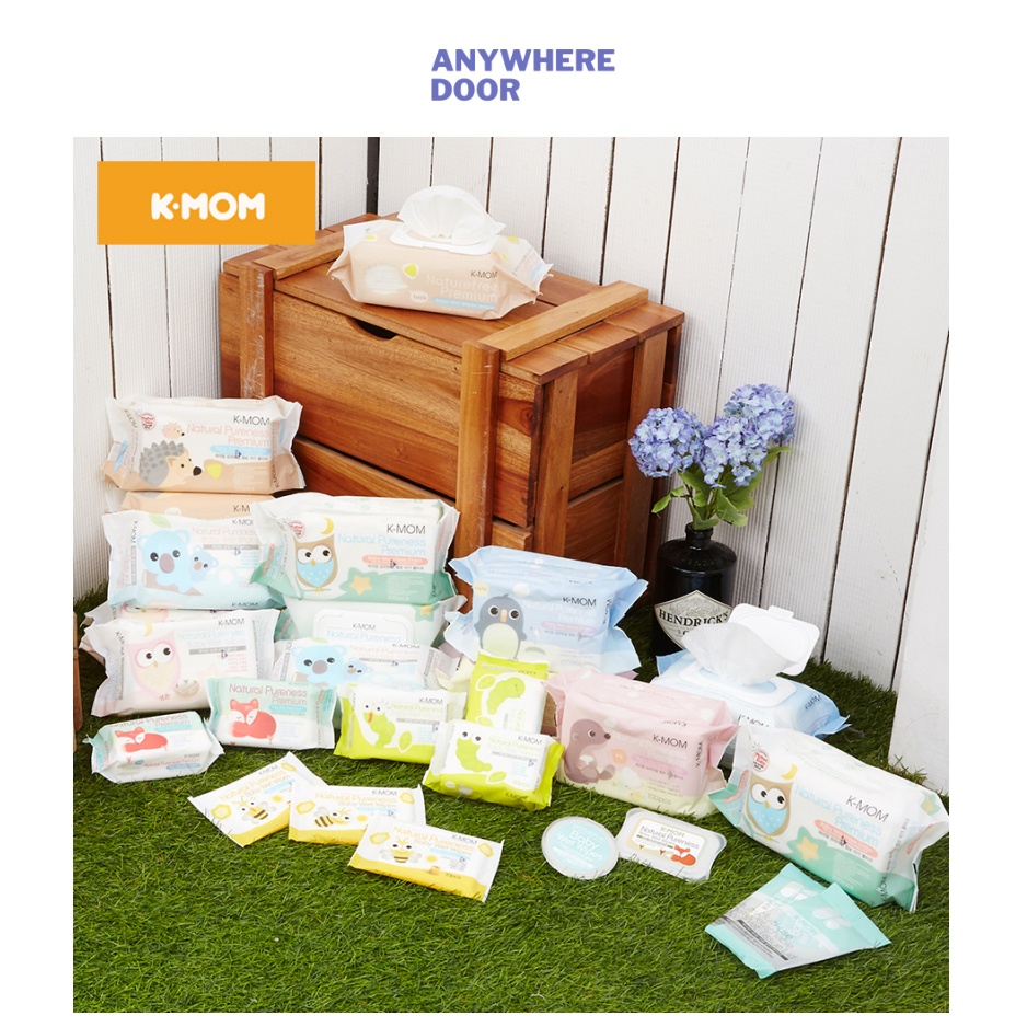 Khăn ướt K Mom / Kmom cao cấp Hàn Quốc (100C)