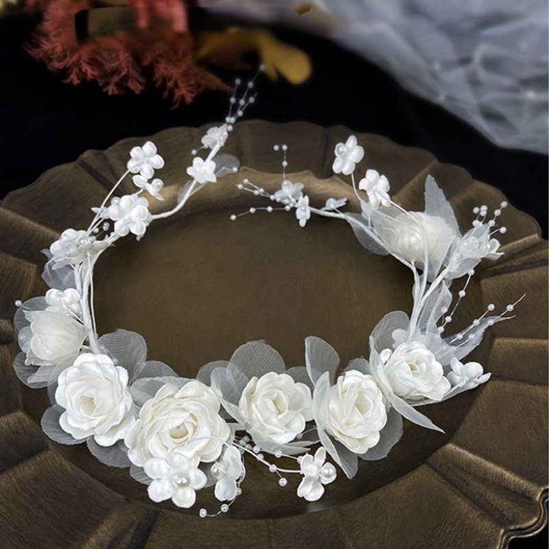 Deartiara Phụ Kiện Vòng Hoa Rừng Handmade Sang Trọng Làm Phụ Kiện Chụp Ảnh Cưới / Du Lịch / Studio Chụp Ảnh