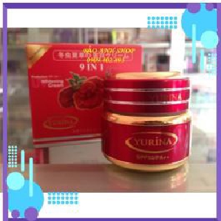 Kem trắng da yurina đông trùng hạ thảo - linh chi, ngọc trai, collagen 9 in 1
