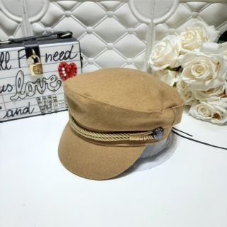 Mũ newsboy dạ thừng ms92