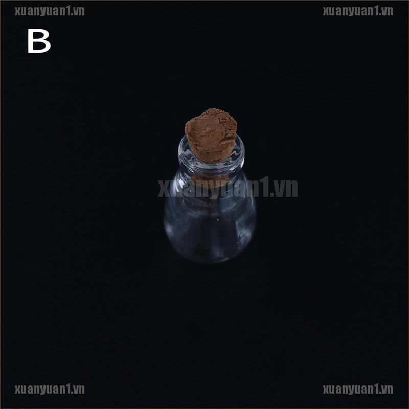 [XUANYUAN1] 1 Lọ Điều Ước Mini Bằng Thủy Tinh Dạng Nút Bần