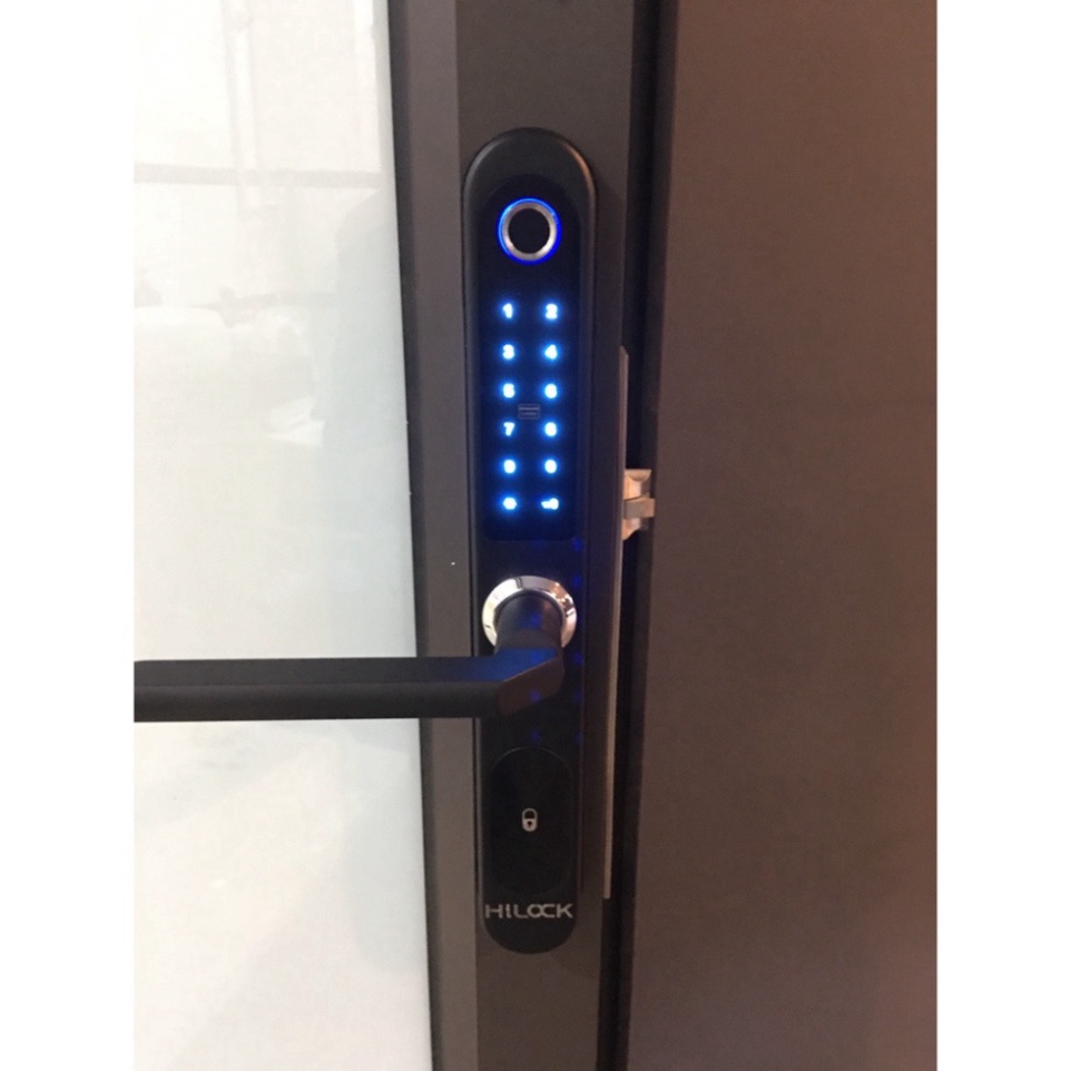 Khóa cửa vân tay thông minh HL-8500 vân tay, mật mã, thẻ từ và chìa cơ