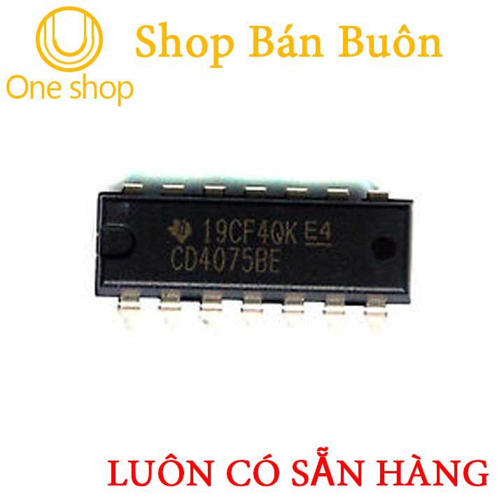 Linh Kiện CD4075BE DIP14