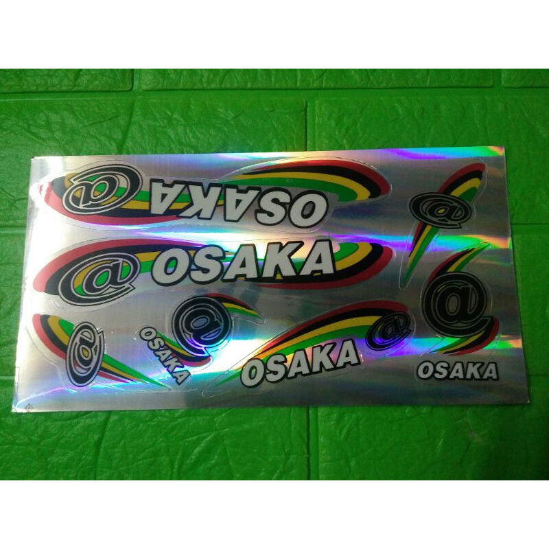 Bộ tem dán xe đạp Osaka