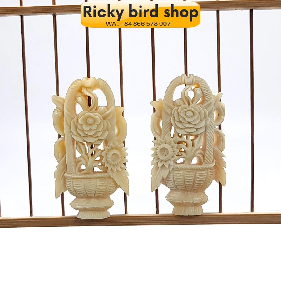 Gối cầu, bợ cầu cho lồng khuyên - Chạm nhiều tích đẹp