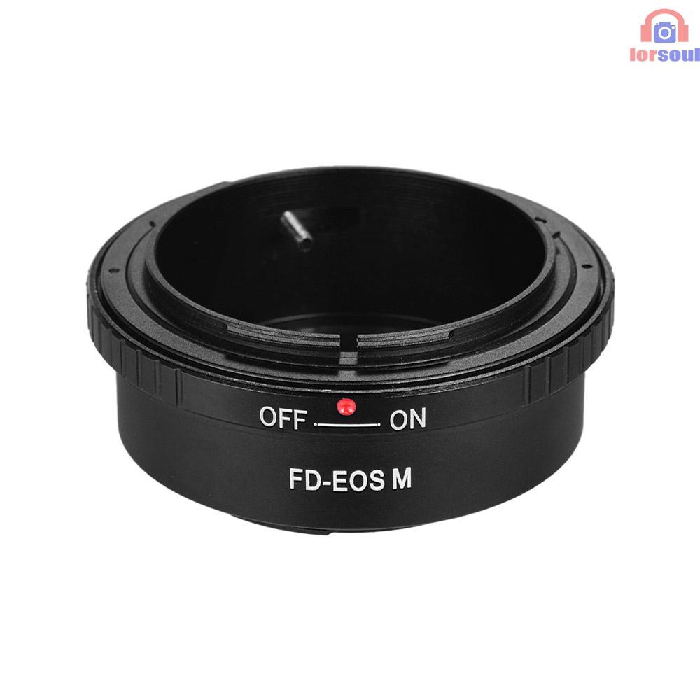 Ngàm Chuyển Đổi Ống Kính Canon Fd Lens Sang Canon Eos M M2 M3 M5 M6 M10 M50 M100