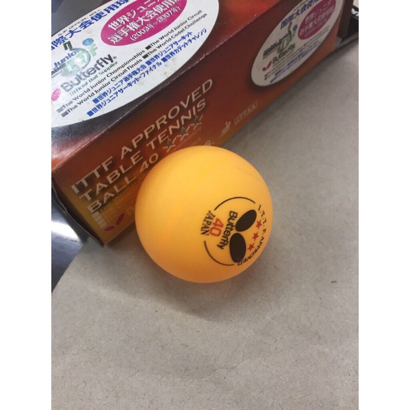 Banh bóng bàn 3 quả butterfly