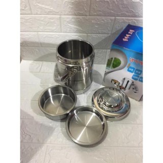 Cặp lồng inox Hàn Quốc 1,4 lít ( giữ nhiệt tốt) $