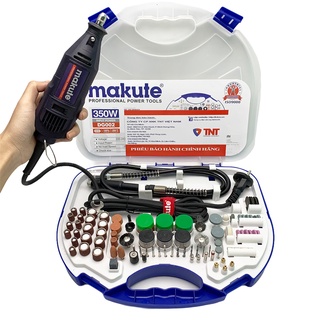 Bộ khoan mài mini 350W Makute DG002 - Máy mài khuôn Papa Tools - Máy mài makute bảo hành 6 tháng