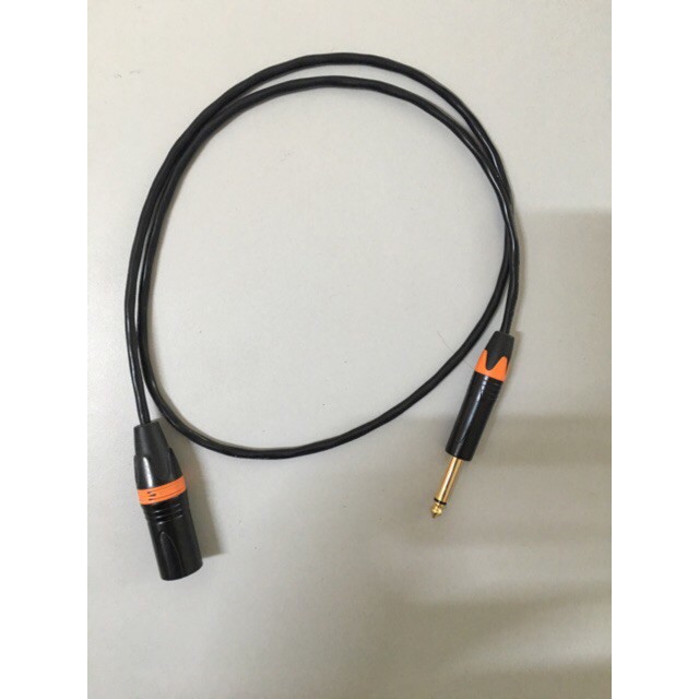 Dây tín hiệu loa canon 6 ly ra canon đực hoặc canon đực ra 6 ly