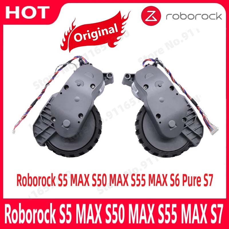 Roborock S5 MAX S50 MAX S55 MAX S6 Pure S7 Bánh Xe Trái Phải Chuyên Dụng Cho Máy Hút Bụi