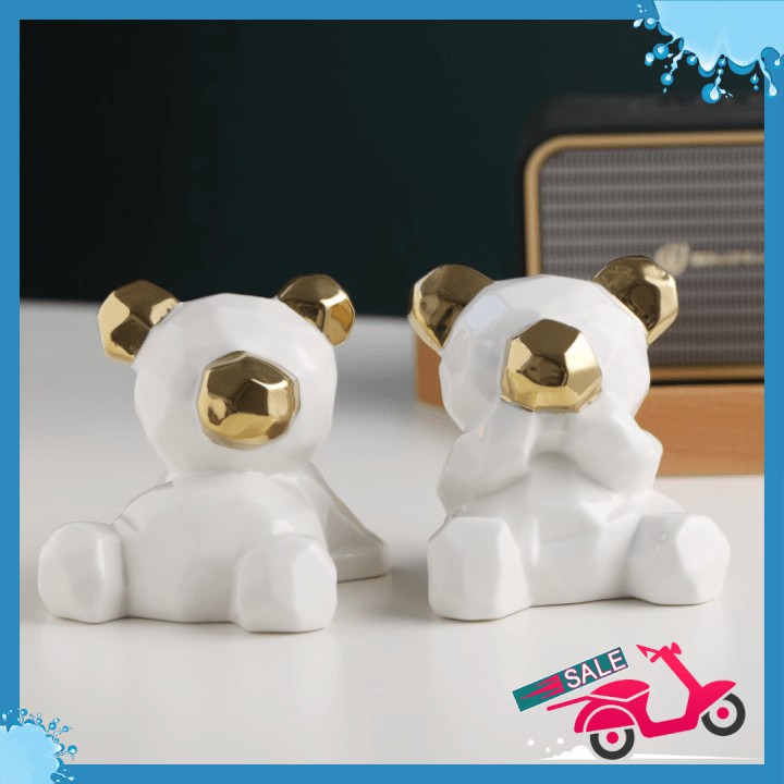 [Sẵn hàng] Set tượng Couple Teddy Bear