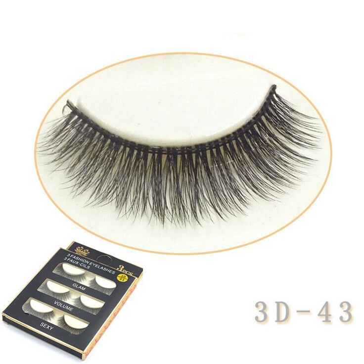 [Mới] 3 Cặp Lông Mi Giả Dài Và Dày Tự Nhiên