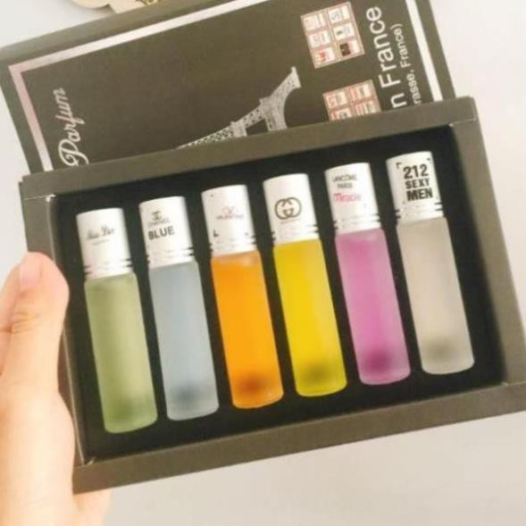 Set 6 Chai Nước Hoa hương cực thơm,lưu hương tốt dạng lăn (nam nữ) | BigBuy360 - bigbuy360.vn