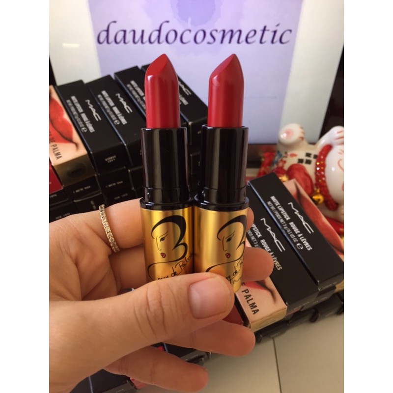 Son MAC chính hãng màu Ruby Woo, Dangerous, D For Danger