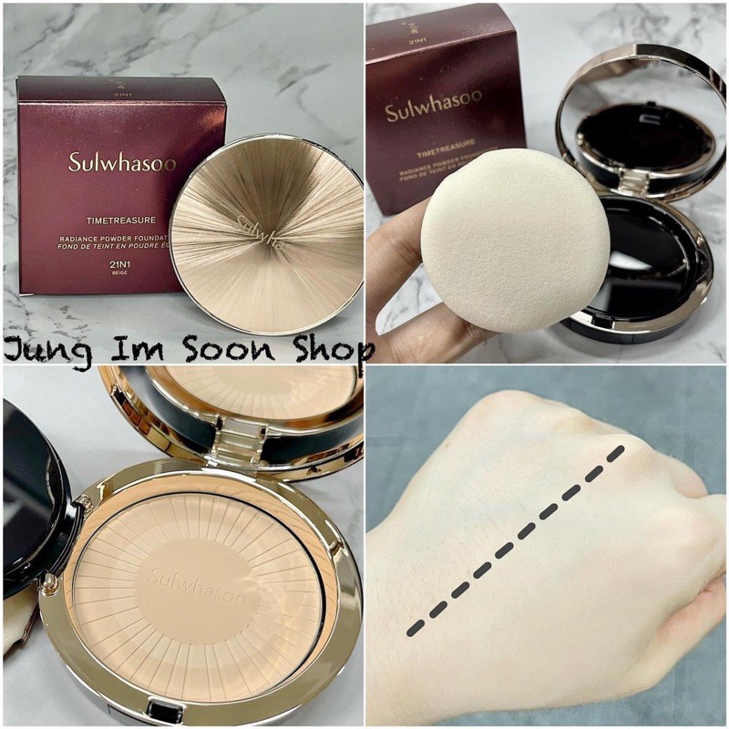 Phấn phủ Sulwhasoo thông đỏ Timetreasure Radiance Powder Foundation