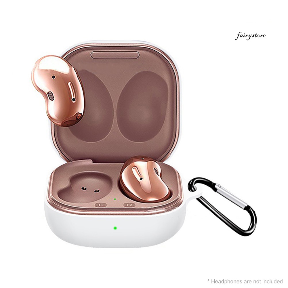 Fs Vỏ Bảo Vệ Hộp Đựng Tai Nghe Airpods Bằng Silicon Chống Sốc Chống Rơi Kèm Móc Khóa Tiện Dụng