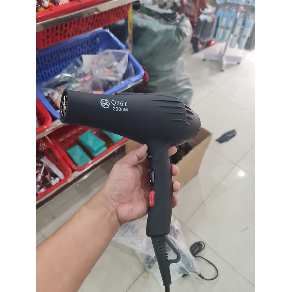 Máy sấy tóc công suất siêu mạnh BARBERWELL 858 2300W chuyên dụng cho salon