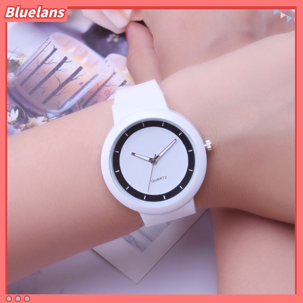 Đồng Hồ Analog Máy Quartz Mặt Tròn Bằng Hợp Kim 48h Cho Bạn Gái