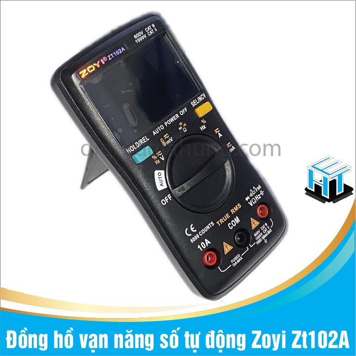 ĐỒNG HỒ VẠN NĂNG SỐ TỰ ĐỘNG ZOYI ZT102A