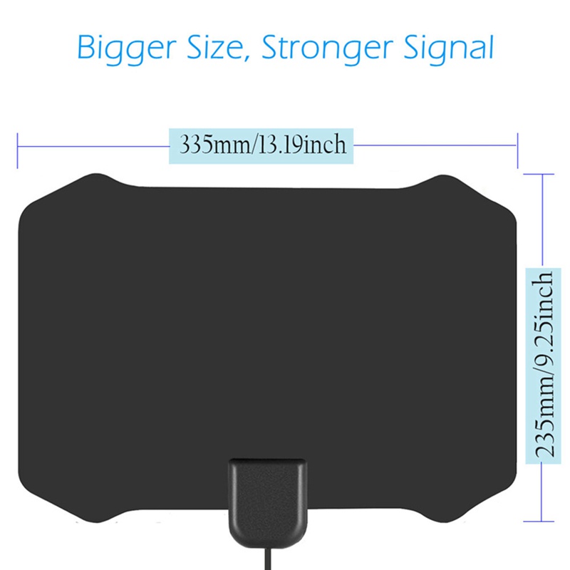 Ăng Ten Tv Kỹ Thuật Số Trong Nhà Thông Minh HDTV 1080P 4K Khuếch Đại Tín Hiệu 270 Dặm