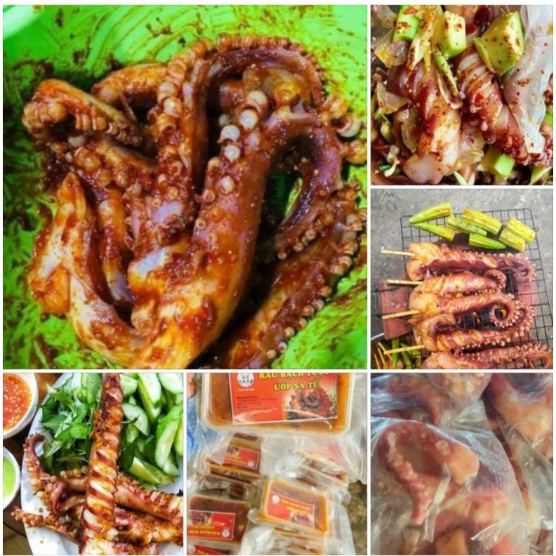 [HCM HOẢ TỐC] RÂU BẠCH TUỘT ƯỚP NƯƠNGFOOD