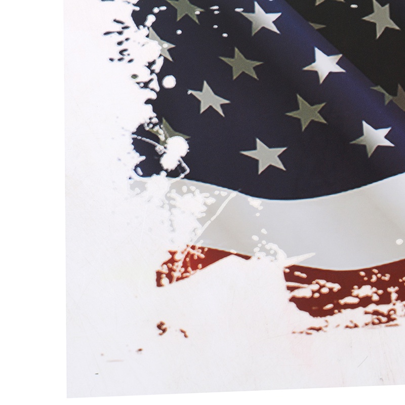 [takejoyfree 0609] USA Flag PVC Patch Transfer Printing iron on patches for clothing Stickers