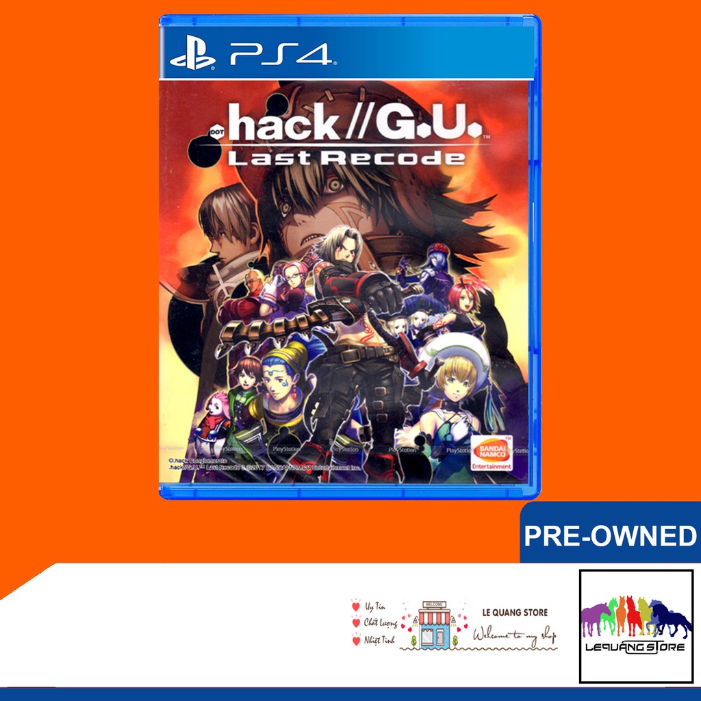 Đĩa Game PS4: Hack // G.U.Last Recode