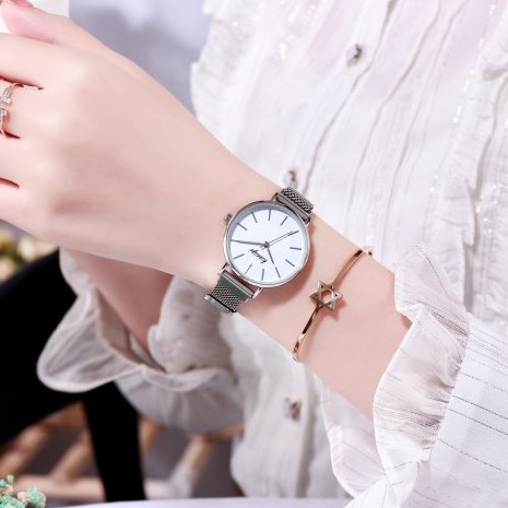 Đồng hồ thời trang nữ Kasiqi K01 dây nam châm vĩnh cửu cực đẹp, mỏng chỉ 7mm, thiết kế lịch lãm hiện đại | BigBuy360 - bigbuy360.vn