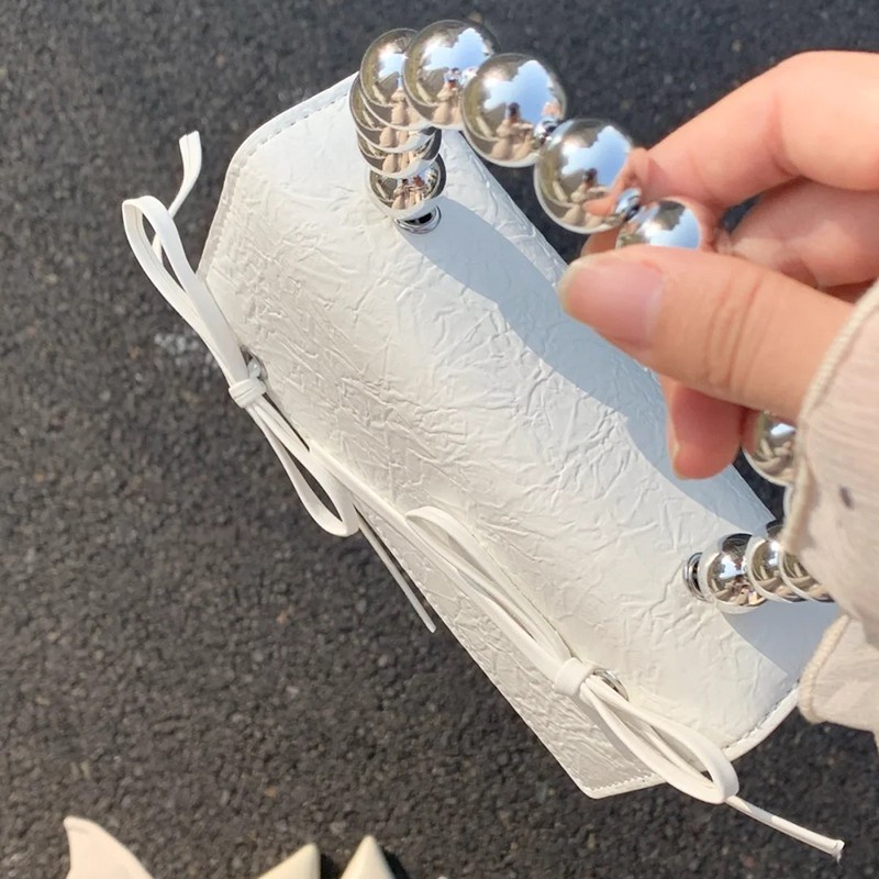 Túi Đeo Chéo mini Đựng Điện Thoại Đính Nơ Thời Trang 2021